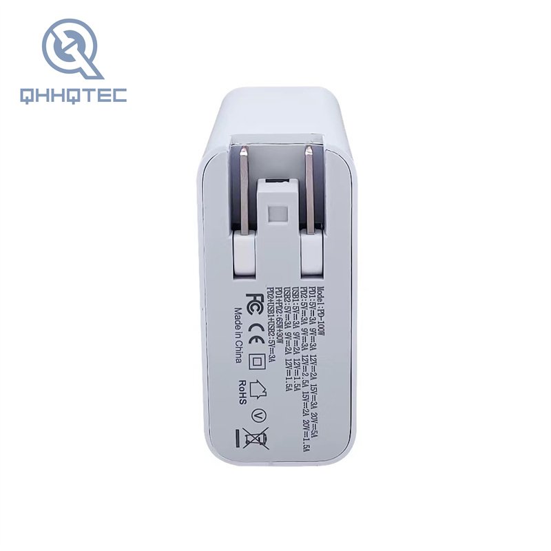 100w gan 4 connector charger