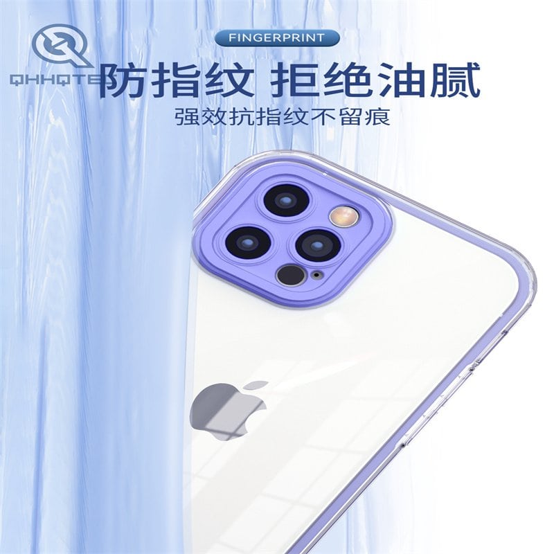 iphone 12 pro max phone cover/ clear 3 in 1 case for iphone