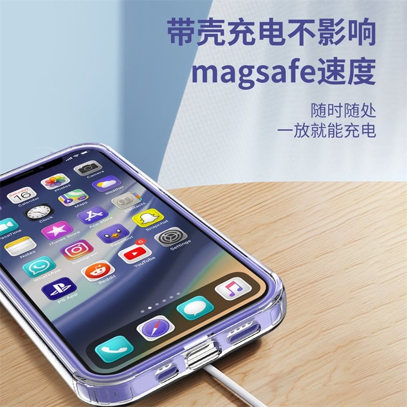 iphone 12 pro max phone cover/ clear 3 in 1 case for iphone