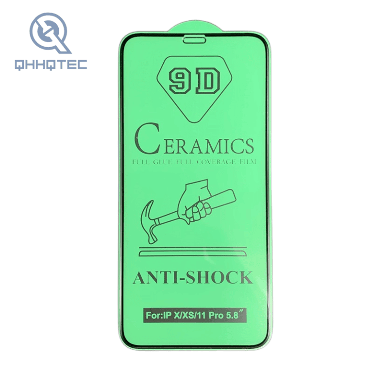 9d ceramics film temperd glass
