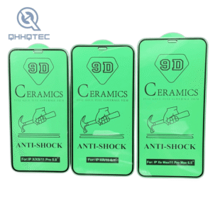 9d ceramics film temperd glass