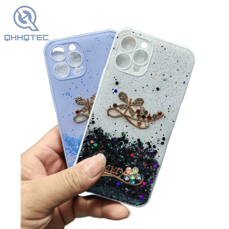 arylic diamond case with fashion decoration