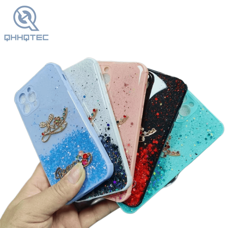 arylic diamond case with fashion decoration