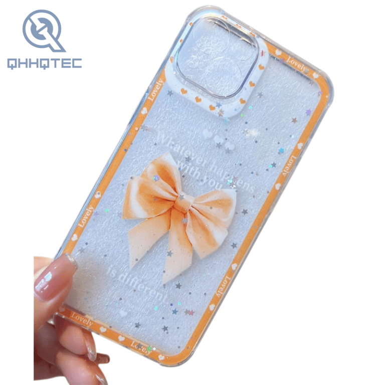 butterfly transparent phone case
