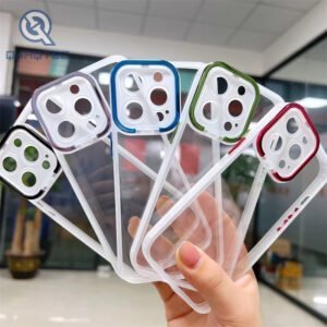 clear transparent acrylic case with stand camera