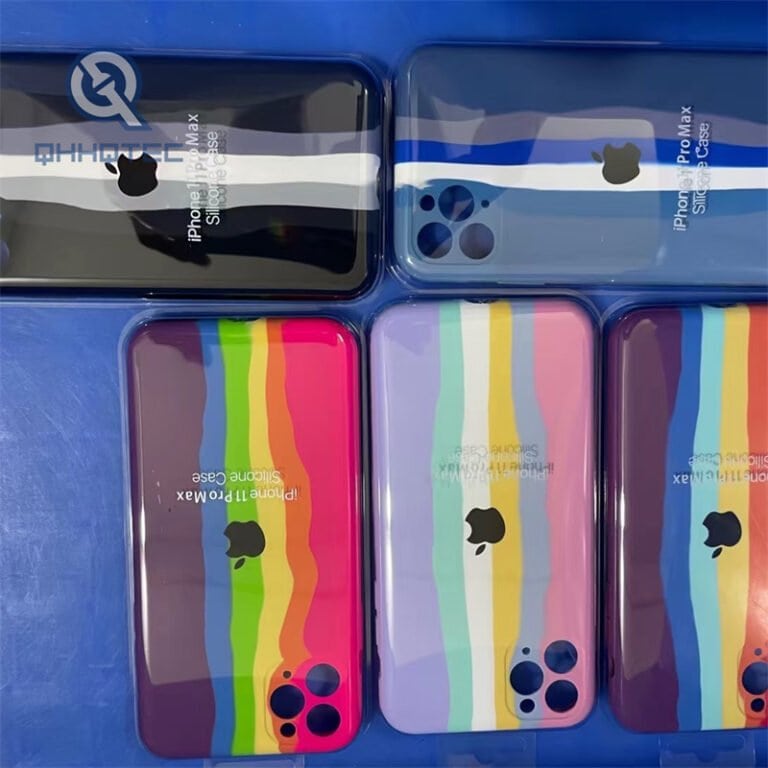 iphone rainbow original silicone case/rainbow original silicone case iphone (复制)