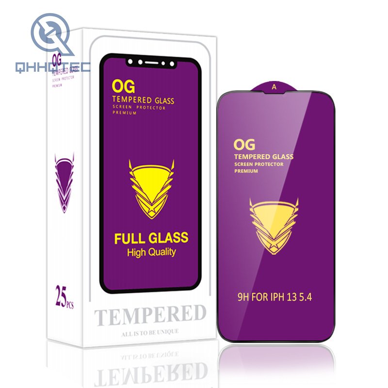 og purple tempered glass