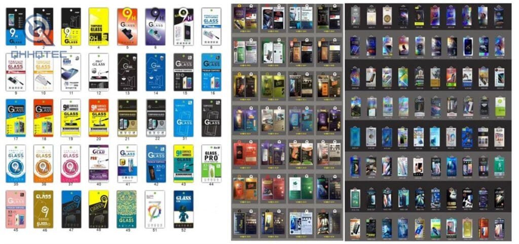 9d ceramics film temperd glass