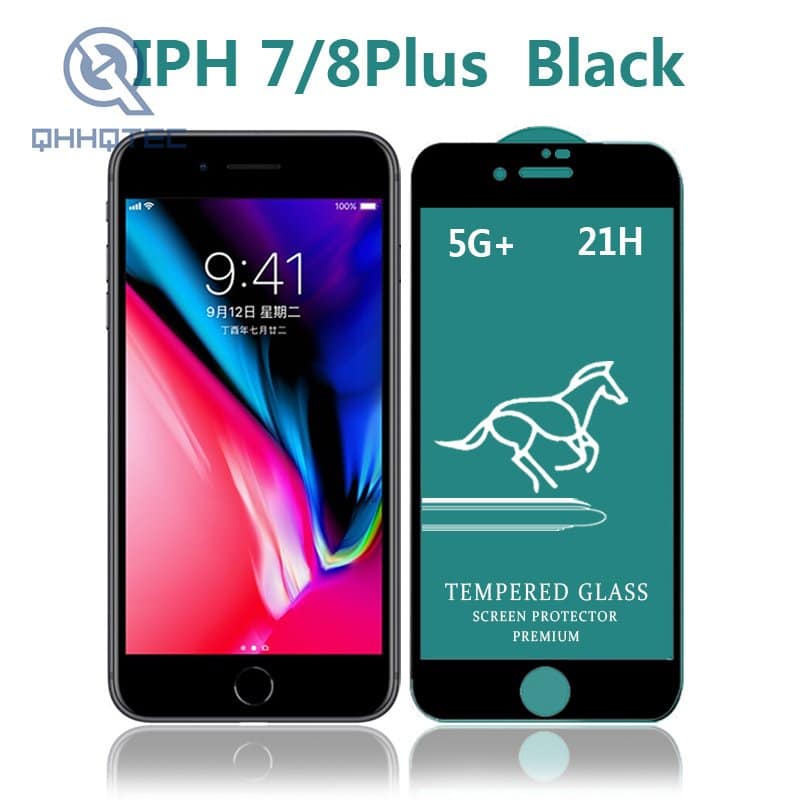 horse tempered glass