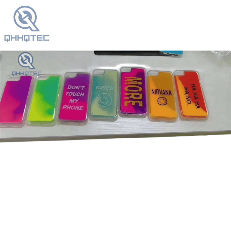 luminous liquid case with double color (复制)