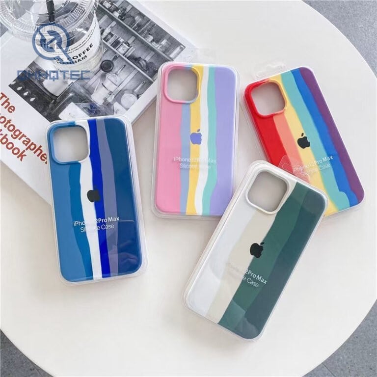 iphone rainbow original silicone case