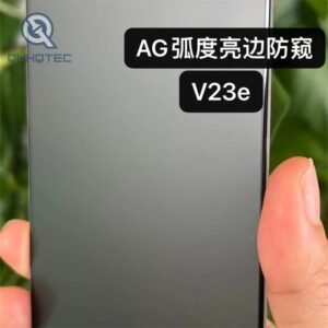 ag curve glossy side privacy film tempered glass
