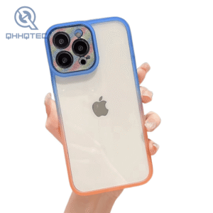 color changing diamond camera acrylic case for iphone