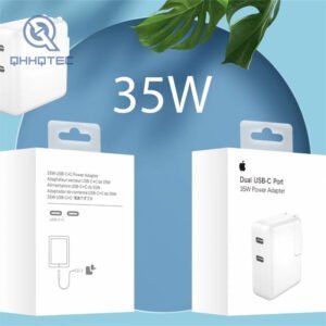 dual usb c 35w power adapter