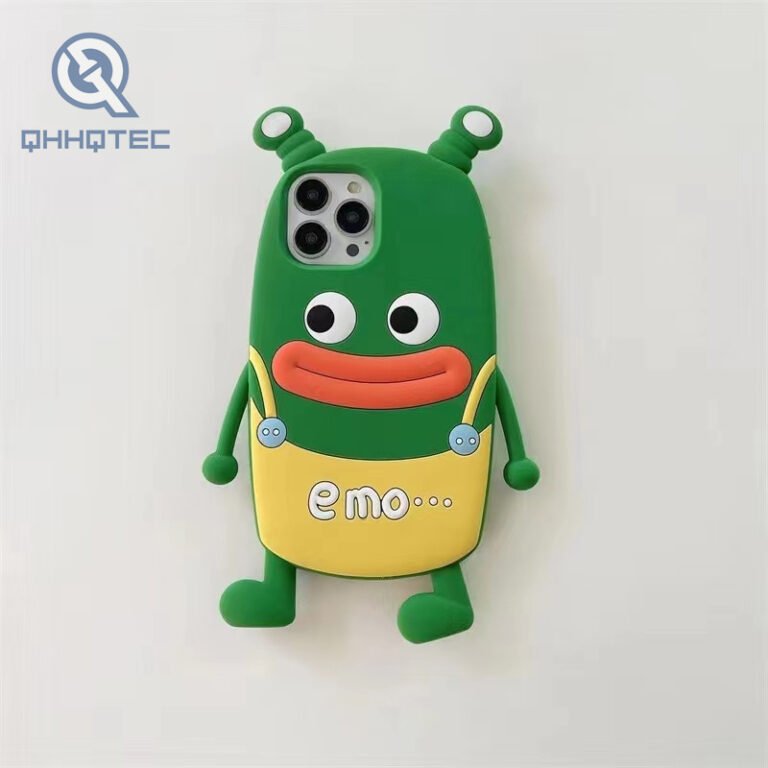 frog 3d silicone cover