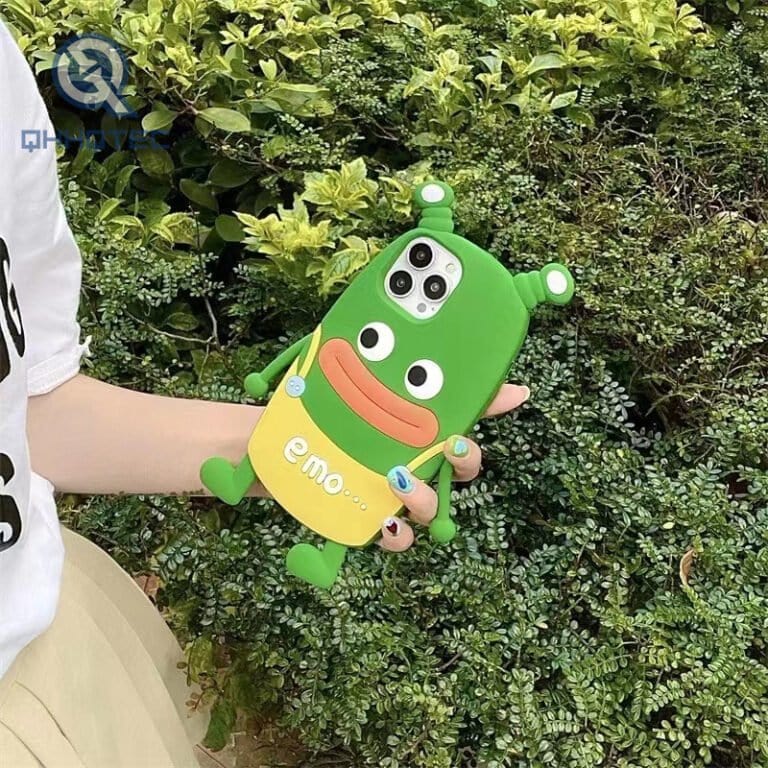 frog 3d silicone cover