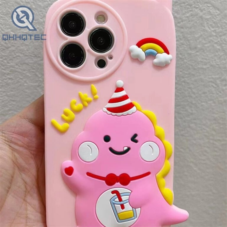 lucky circle camera silicone case for iphone