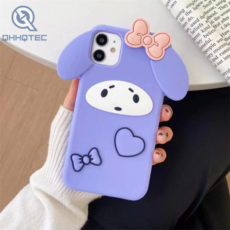 new girl design silicone case