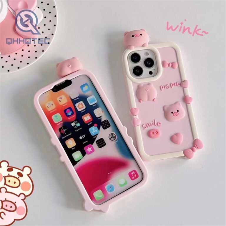 papa pig silicone case iphone
