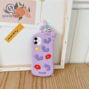 papa rabbit 3d silicone case