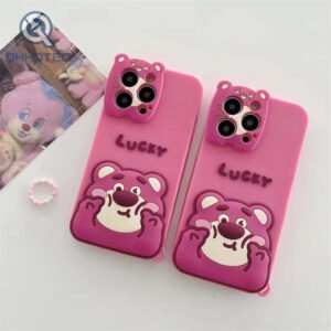 strawberry bear 3d case