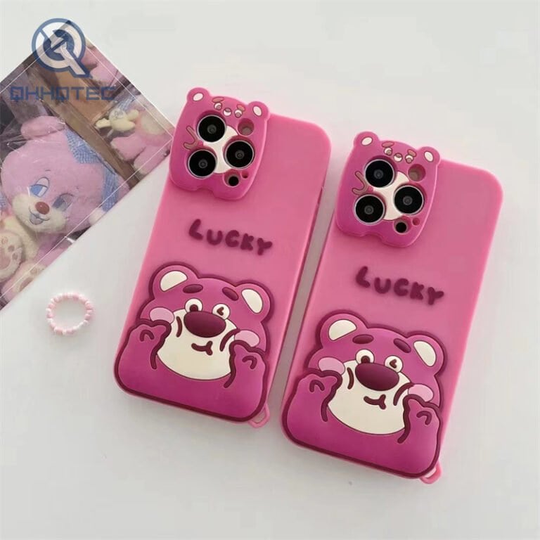 strawberry bear 3d case