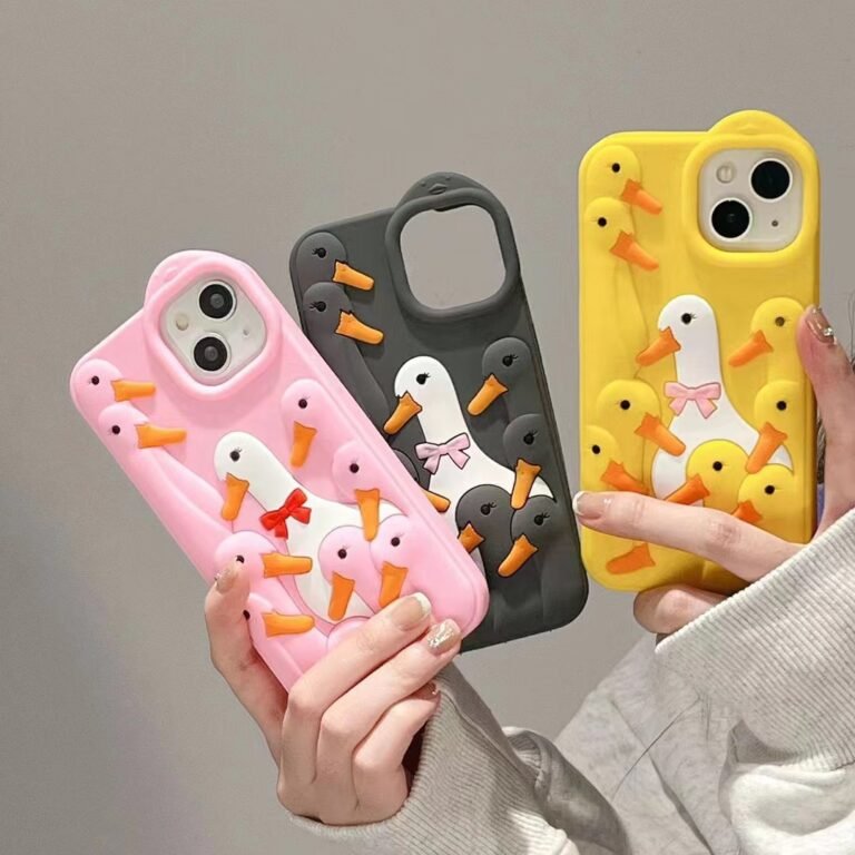 cute bear 3d silicone case