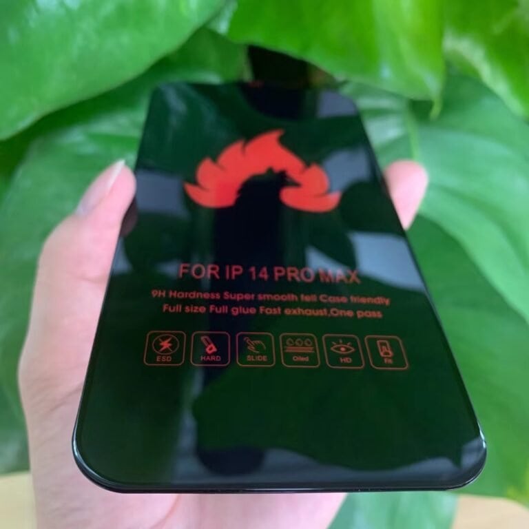 new hot sale fire wolfimitation electrostatic tempered glass