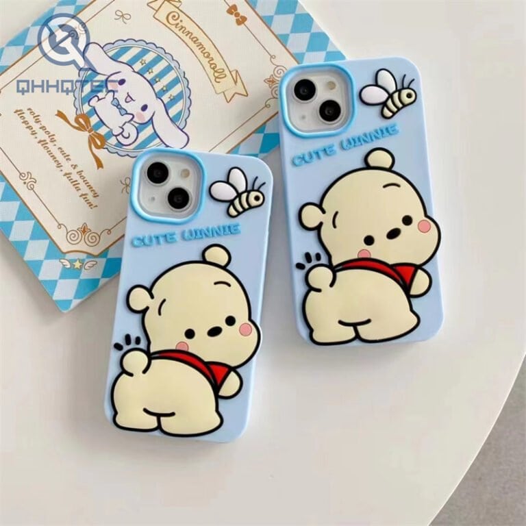cute winner 3d silicone case