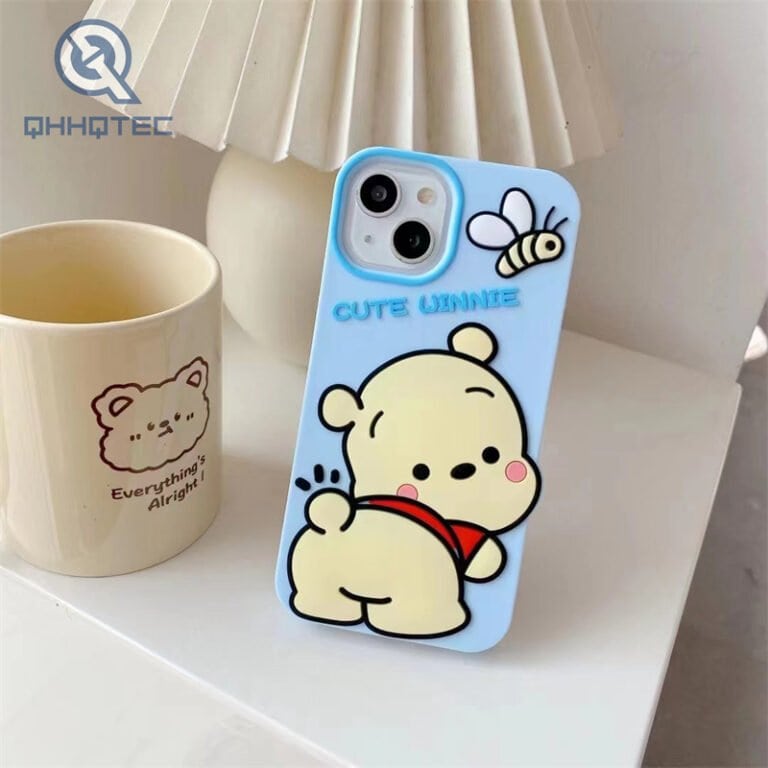 cute winner 3d silicone case
