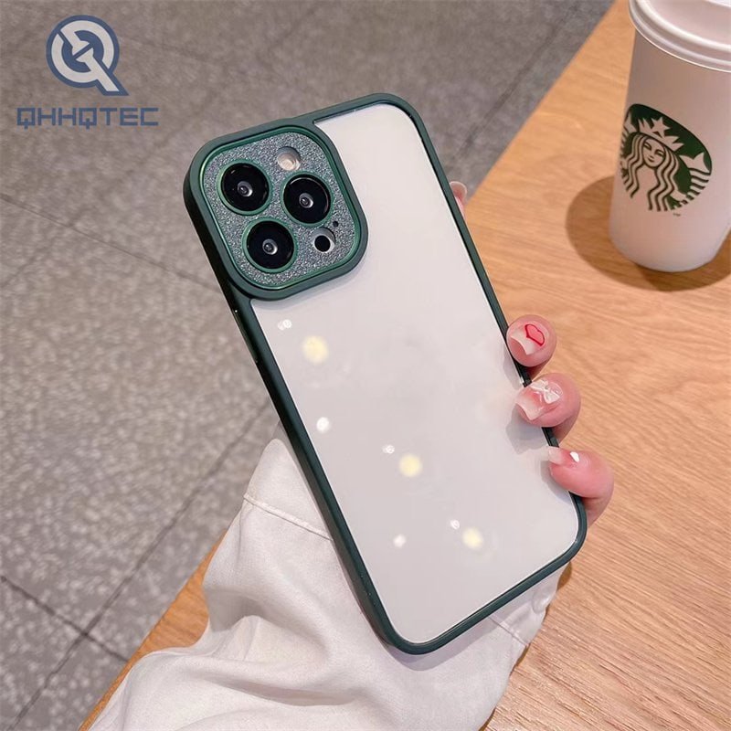 color changing diamond camera acrylic case for iphone (复制)