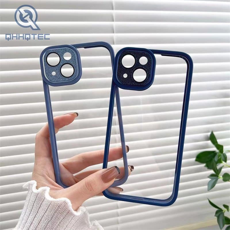 color changing diamond camera acrylic case for iphone (复制)