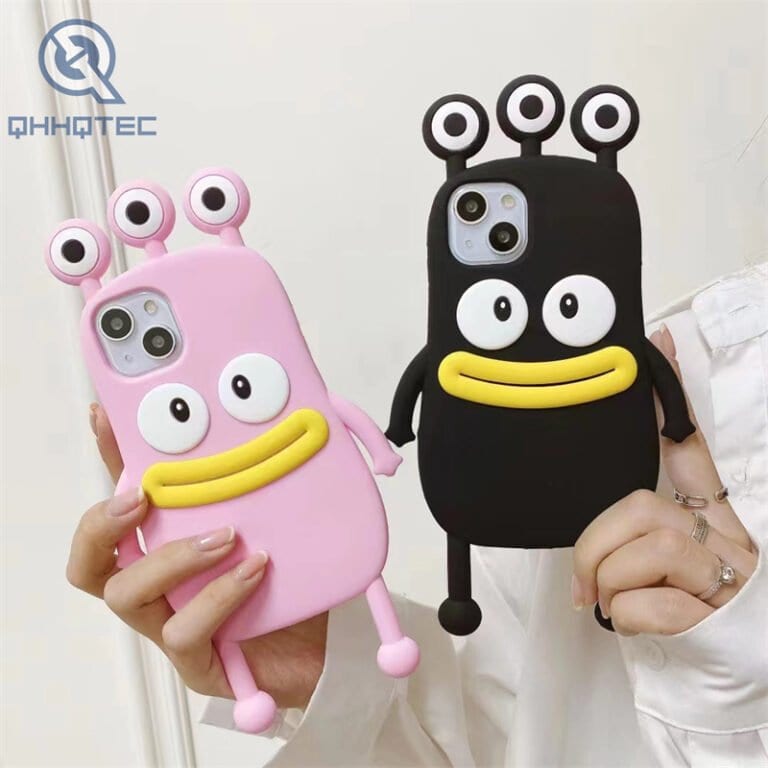 funny briquettes 3d silicone phone case