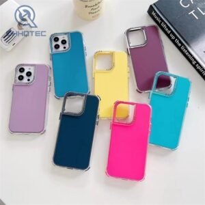 2 in1 downjacket cell phone case for iphone 14 pro max
