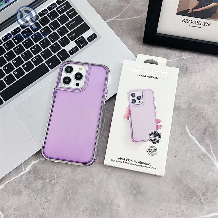 2 in 1 transparent case for iphone 15 series 15 plus 15 pro max