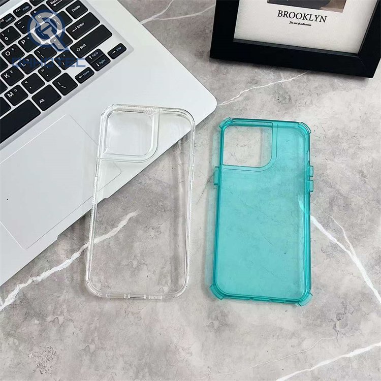 2 in 1 transparent case for iphone 15 series 15 plus 15 pro max