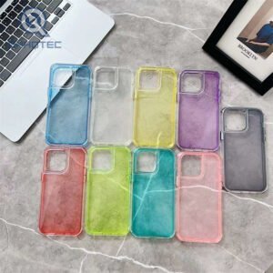 2 in 1 transparent case for iphone 15 series 15 plus 15 pro max