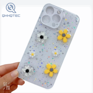 three dimensional flowers best phone case for iphone