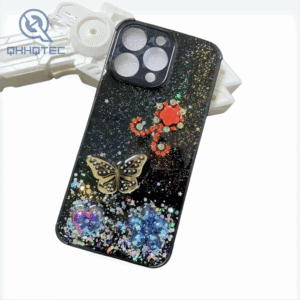 three dimensional flowers dripping shining best phone case for iphone (复制)