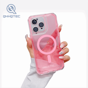 hot selling magnetic and lens film phone case for iphone 13