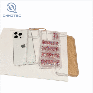 3 in 1,dripping sequin,phone case for iphone,transparent,down-filled garment,phone case for iphone 15 pro max,glitter case