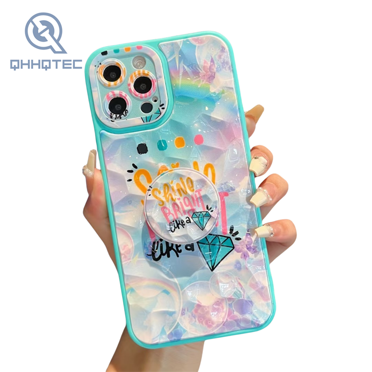 camera lens protection glitter phone cases for iphone