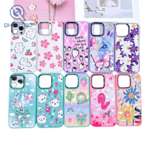 cute glitter decoration girl phone cases for iphone 14 pro max