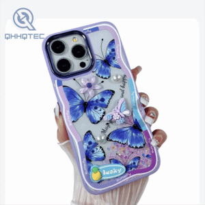 glitter with pearl cute decoration phone cases for iphone 14 pro