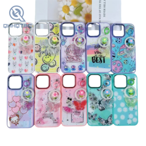 customized printing with pendant decoration phone cases for iphone