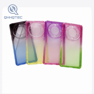 three in one gradient color trend phone case for iphone 14