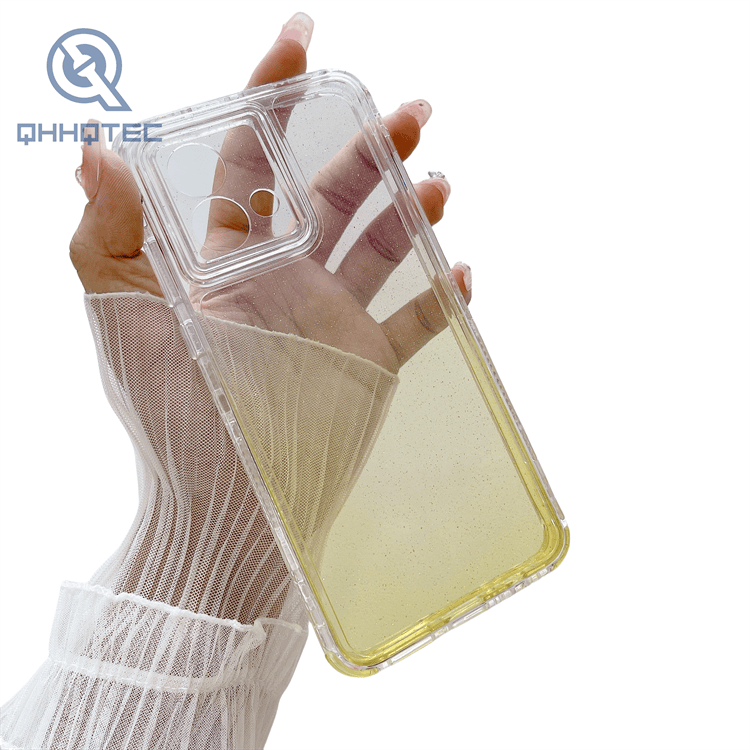 2024 new screen protection gradient colors 3 in 1 detachable phone cases for motorola customizable logo cases (复制)