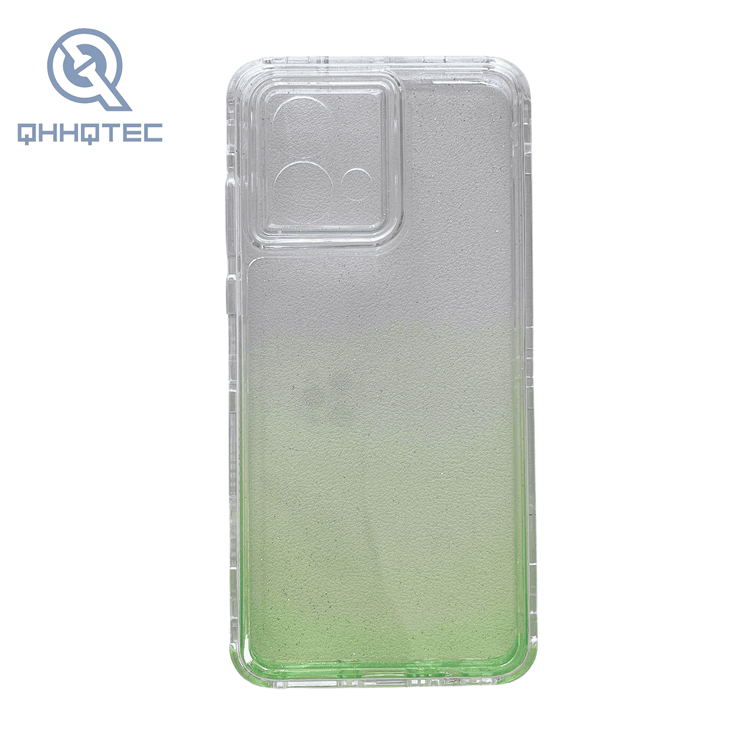transparent gradient colo3 in 1 cool phone cases for xiaomi customizable logo cases
