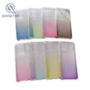 2024 new screen protection gradient colors 3 in 1 detachable phone cases for motorola customizable logo cases (复制)