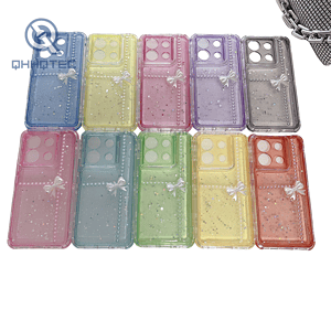 gradient color dripping 3 in 1 protection phone case for iphone 15 pro max with 3d patterns (复制)